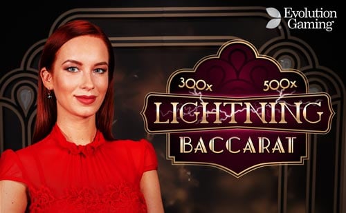 Lightning Baccarat Live Casino Game