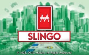 monopoly slingo casino game