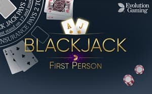 First Person blackjack